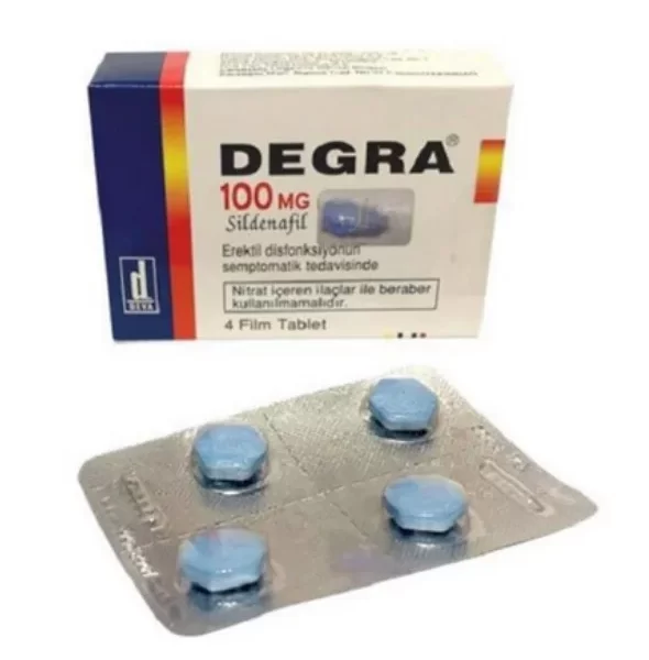 Degra 100 Mg Sildenafil 4 Tablet
