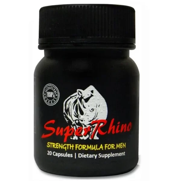 Süper Rhino Strength Formula for men 20'li kapsül