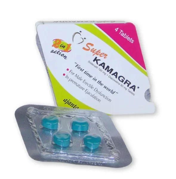 Süper Kamagra Ereksiyon 4'lü Tablet